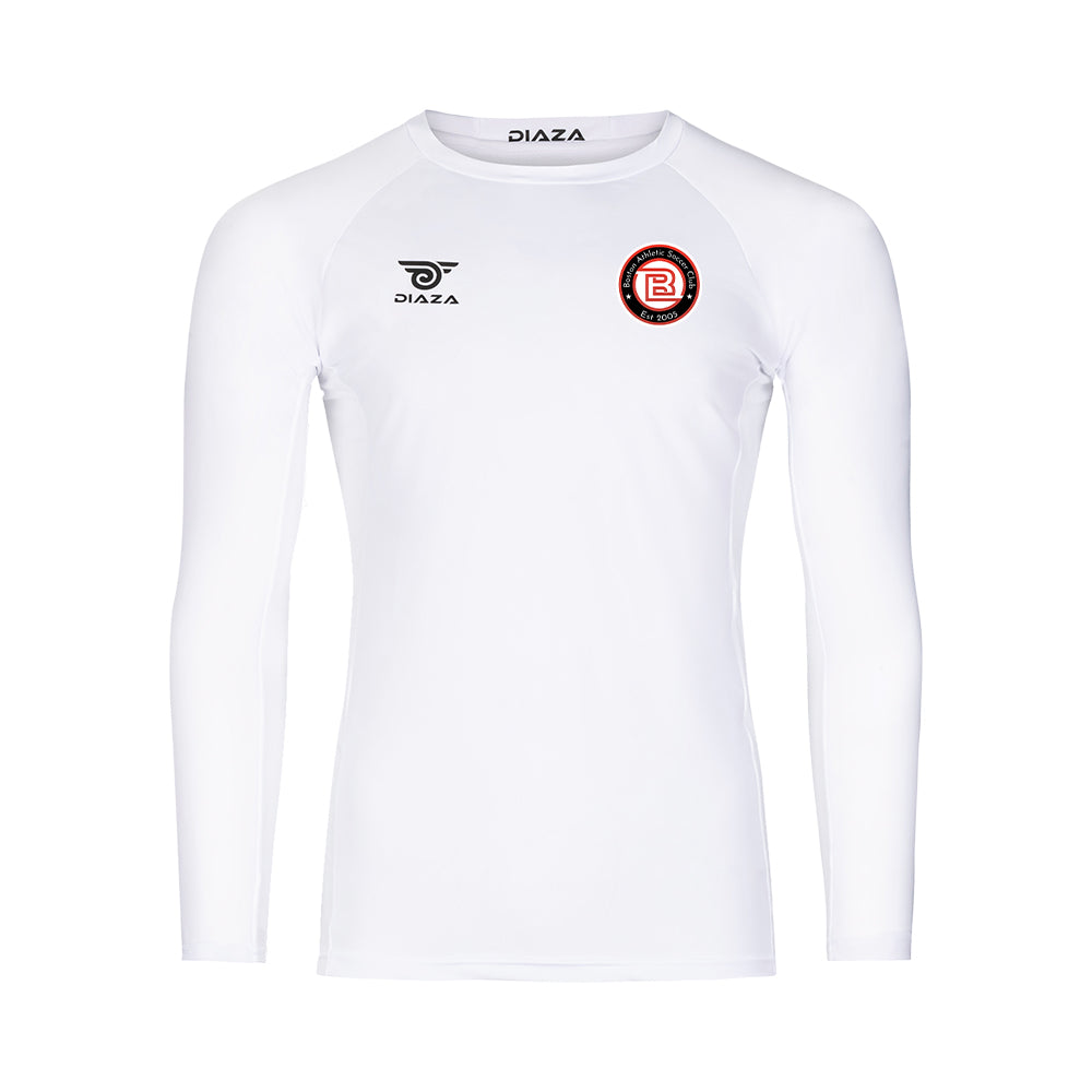 Boston Athletic Soccer Long Sleeve Compression Shirt - Performance Fit for Training & Matches - Ideal for Soccer Players & Sports Enthusiasts