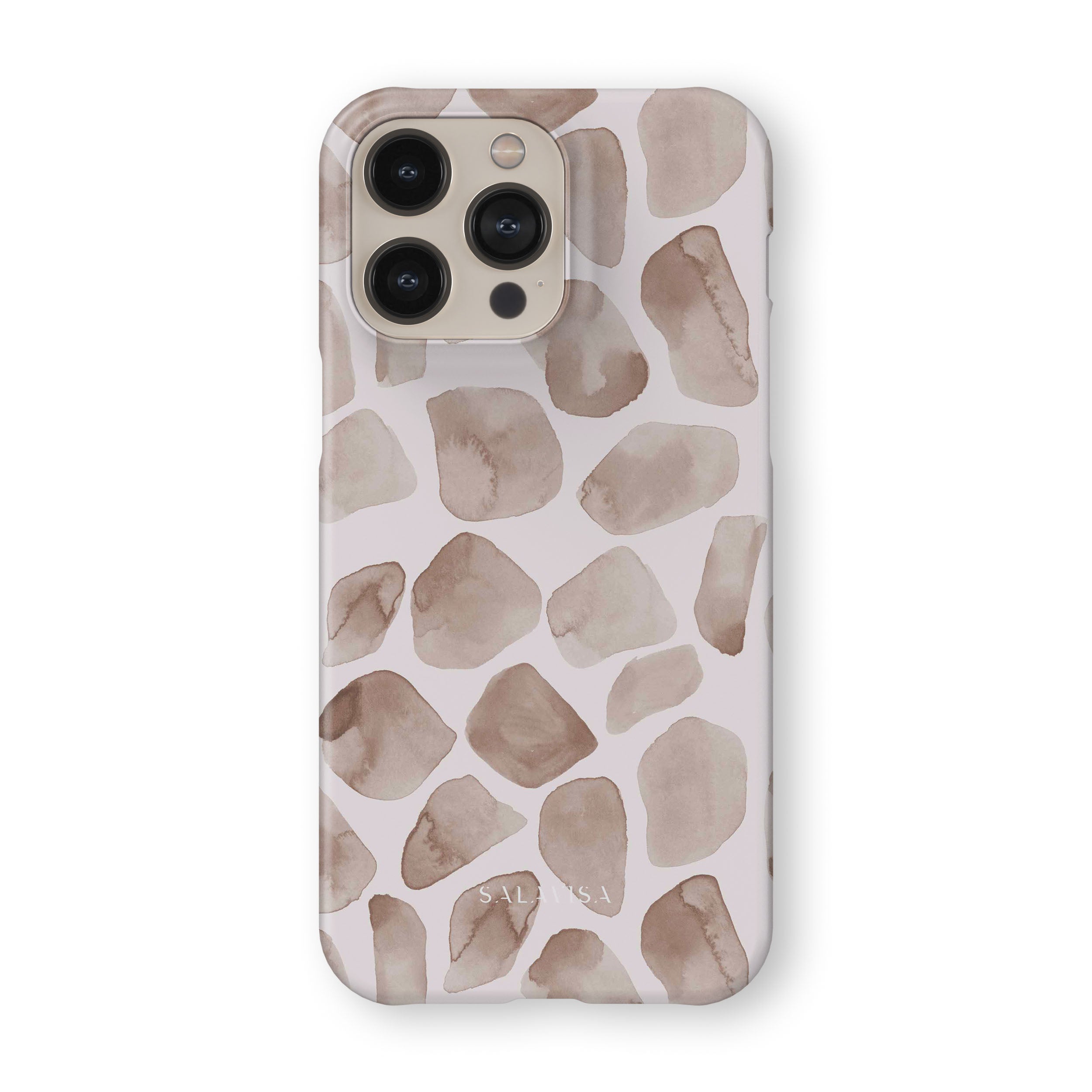 Brown Watercolor Safari Phone Case - Stylish & Durable Protective Cover for iPhone & Android - Perfect for Travel, Adventure & Everyday Use