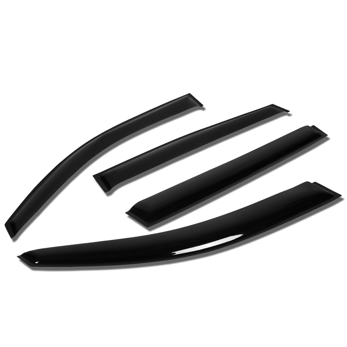 Volkswagen Tiguan Wind Deflectors & Window Visors (2009-2016) - Rain Guards for Improved Ventilation & Weather Protection - Perfect for Driving in Rain or Sunny Conditions