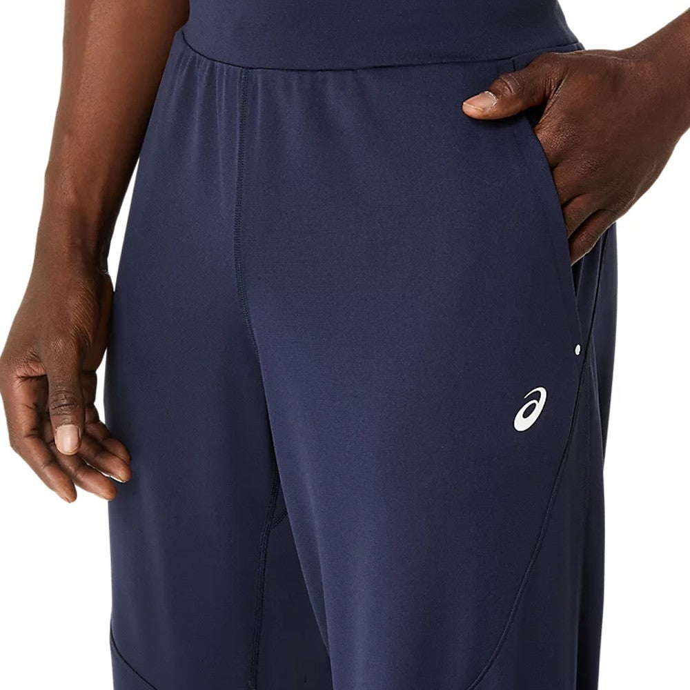 ASICS Men's Court Pant - Breathable Tennis & Training Pants with Stretch Fabric - Midnight Blue - Perfect for Gym, Running & Casual Wear