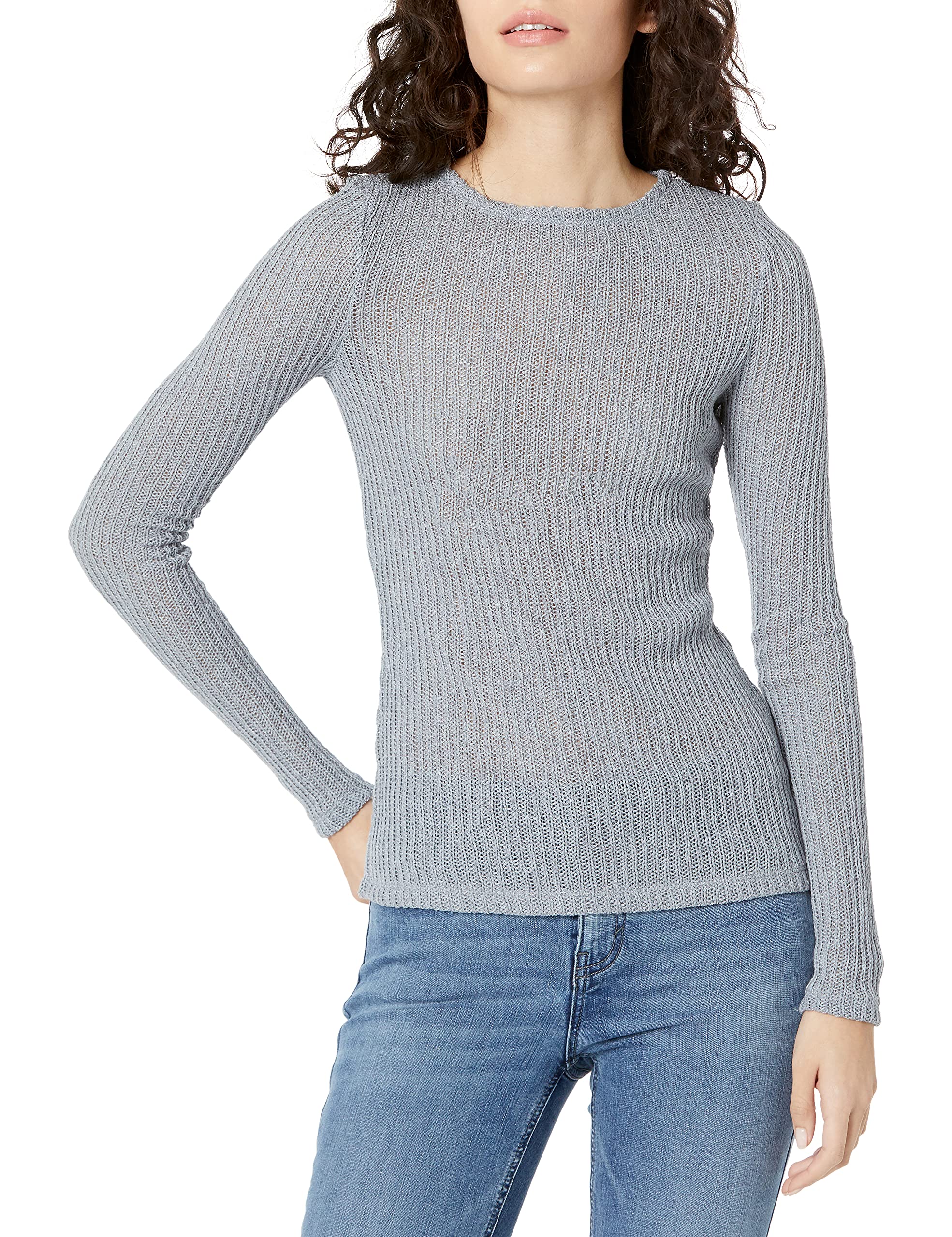 Vince Women's Long Sleeve Tunic Top - Soft Stretch Casual Blouse for Work & Everyday Wear | Perfect for Office, Date Night & Weekend Outfits