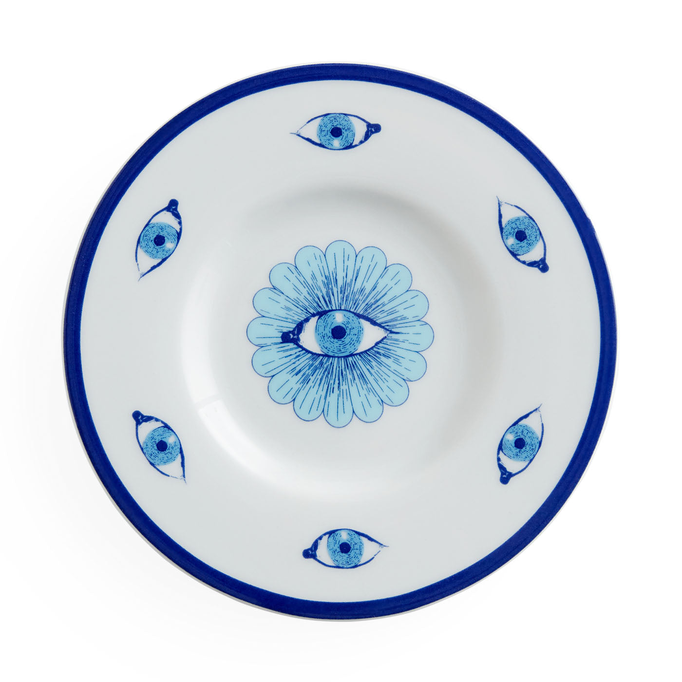 Premium Druggist Saucer - Durable Porcelain Small Plate for Tea, Coffee, and Desserts | Perfect for Home, Cafe, and Restaurant Use
