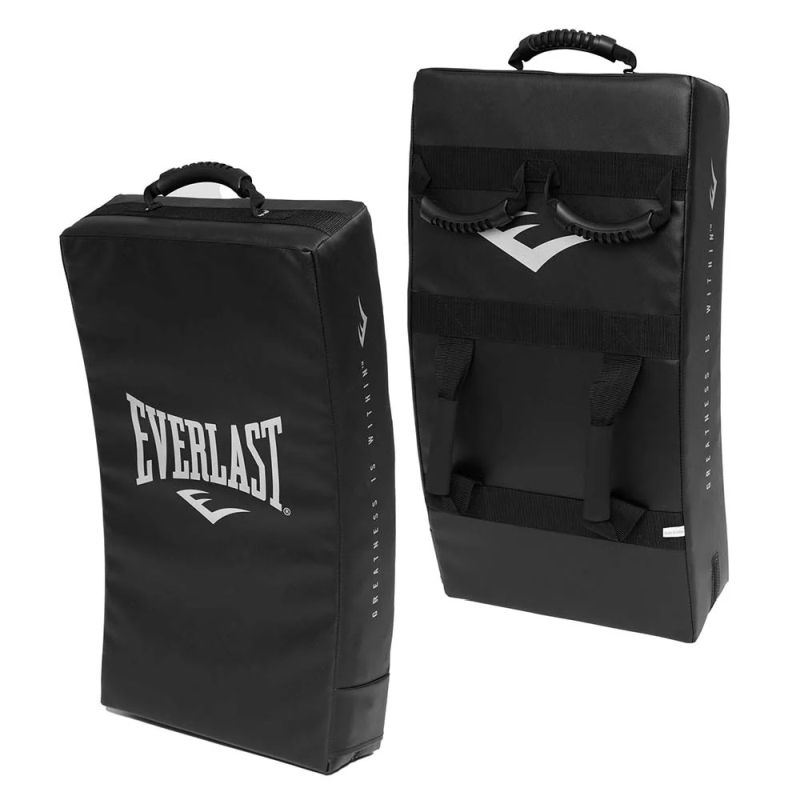 Everlast Impact Curved Kickshield - Heavy Duty Training Shield for MMA, Muay Thai & Kickboxing - Perfect for Sparring, Pad Work & Martial Arts Drills