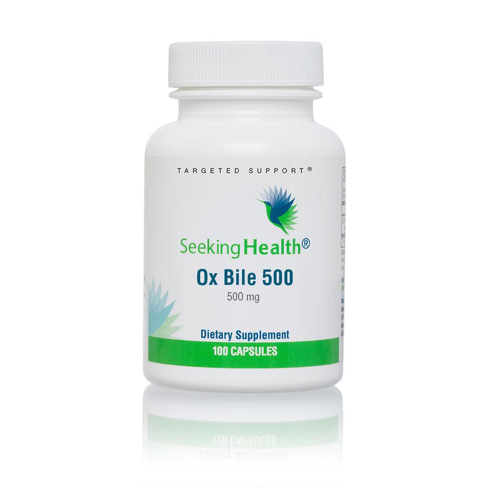 Sk Ox Bile 500mg 100 Capsules - Supports Digestion & Liver Health - Natural Bile Salts Supplement for Fat Absorption & Gallbladder Function - Perfect for Keto Diet & Digestive Wellness