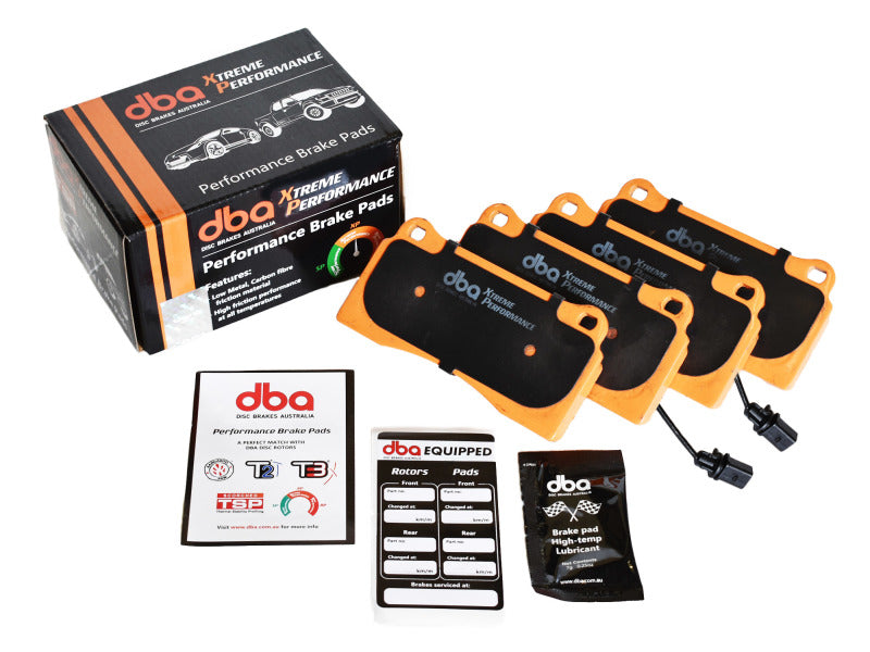 2018+ Kia Stinger V6 Twin Turbo Performance Front Brake Pads - High Performance Braking for Sporty Driving & Track Use - DBA XP Series
