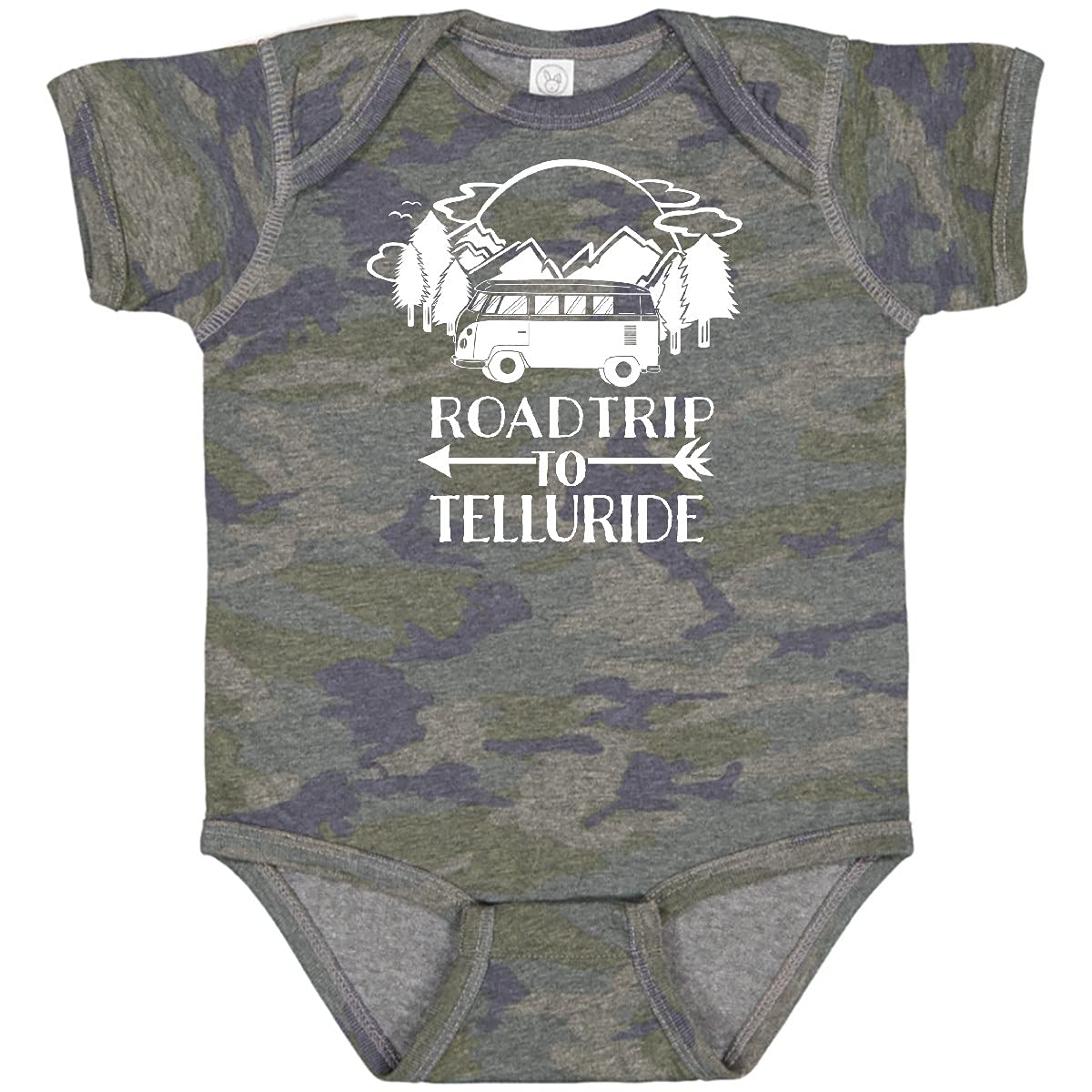 Inktastic Road Trip to Telluride Baby Bodysuit - Cute Travel-Themed Infant Onesie for Boys & Girls | Perfect for Vacation, Family Trips & Outdoor Adventures