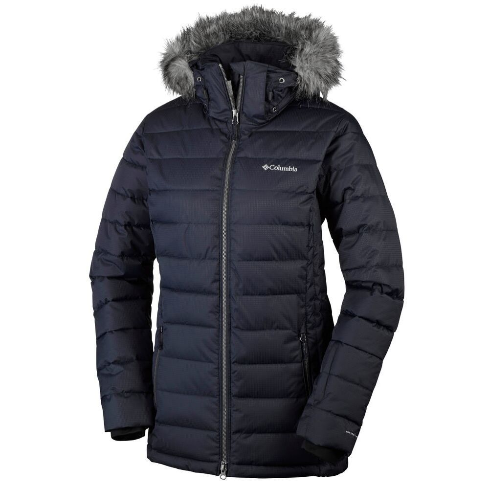 Columbia Ponderay Women's Ski Jacket - Waterproof, Insulated Winter Jacket for Skiing & Snowboarding (Dark Nocturnal) | Perfect for Alpine Adventures & Cold Weather Outdoor Activities