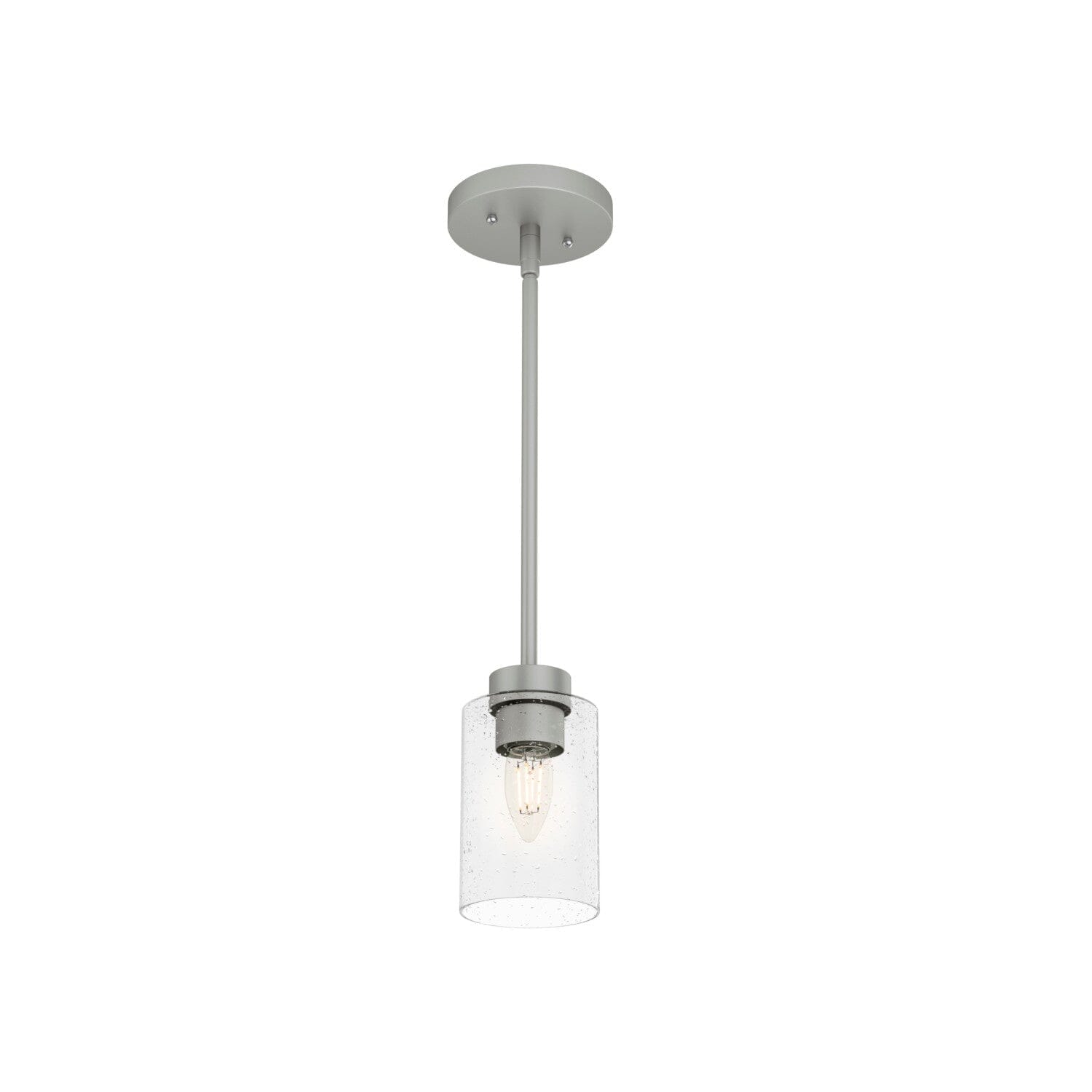 Hartland Mini Pendant Light - Single Bulb Hanging Fixture for Kitchen Island, Dining Room or Bedroom Lighting