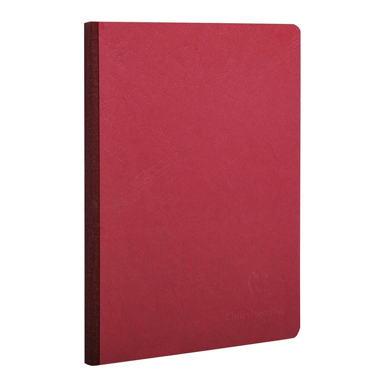 Premium A5 Lined Clothbound Notebook - Vintage Red Leather Journal for Writing, Sketching & Note Taking - Perfect Gift for Students, Writers & Professionals
