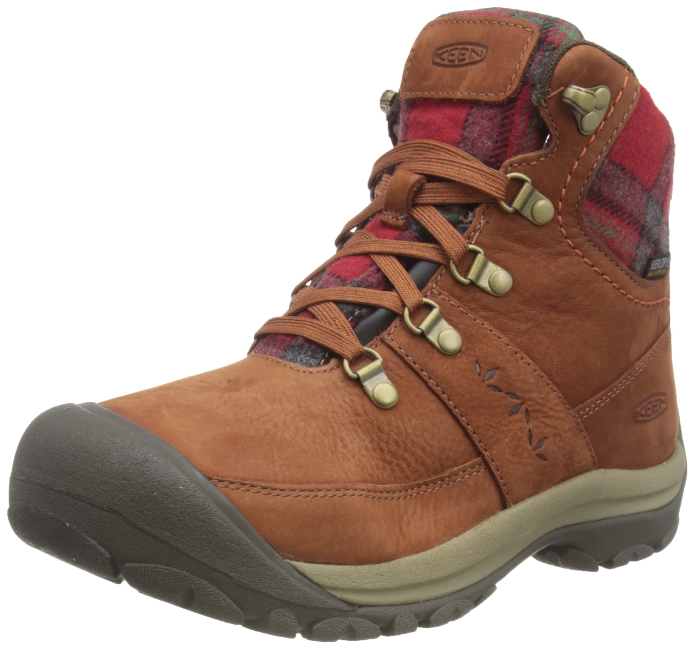 KEEN Women's Kaci 3 Winter Mid Height Waterproof Insulated Snow Boots - Warm & Comfortable for Hiking, Snowshoeing & Cold Weather Activities
