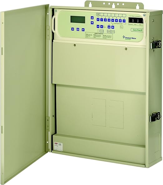 Pentair Easy Touch 8 Pool Control System - Single Body, 8 Relays (No Actuators Included) | Ideal for In-Ground Pool Automation & Smart Home Integration