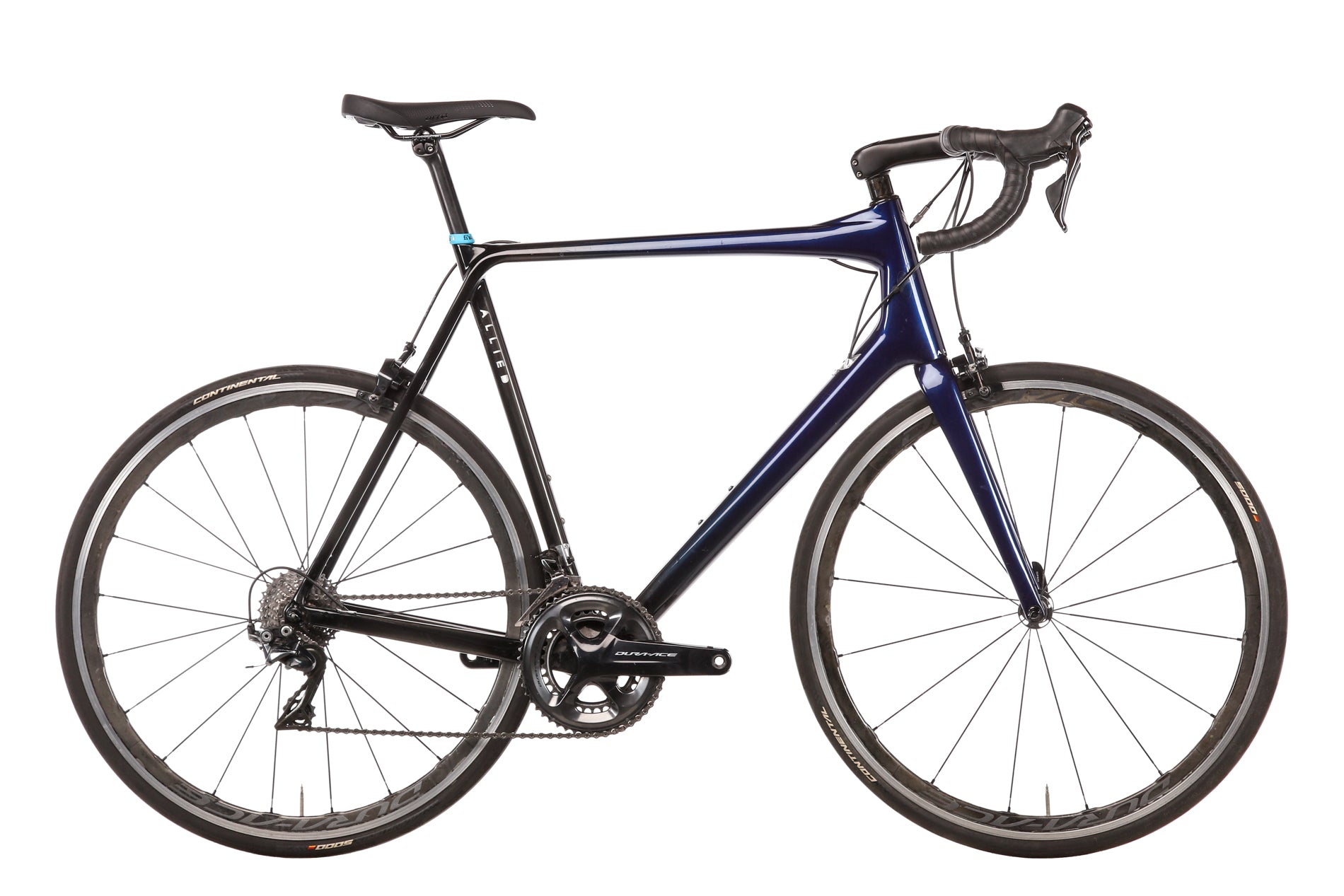 Allied Alfa Road Bike 2018 - 61cm Lightweight Carbon Frame Racing Bicycle for Men & Women - Perfect for Commuting, Fitness Training & Competitive Cycling