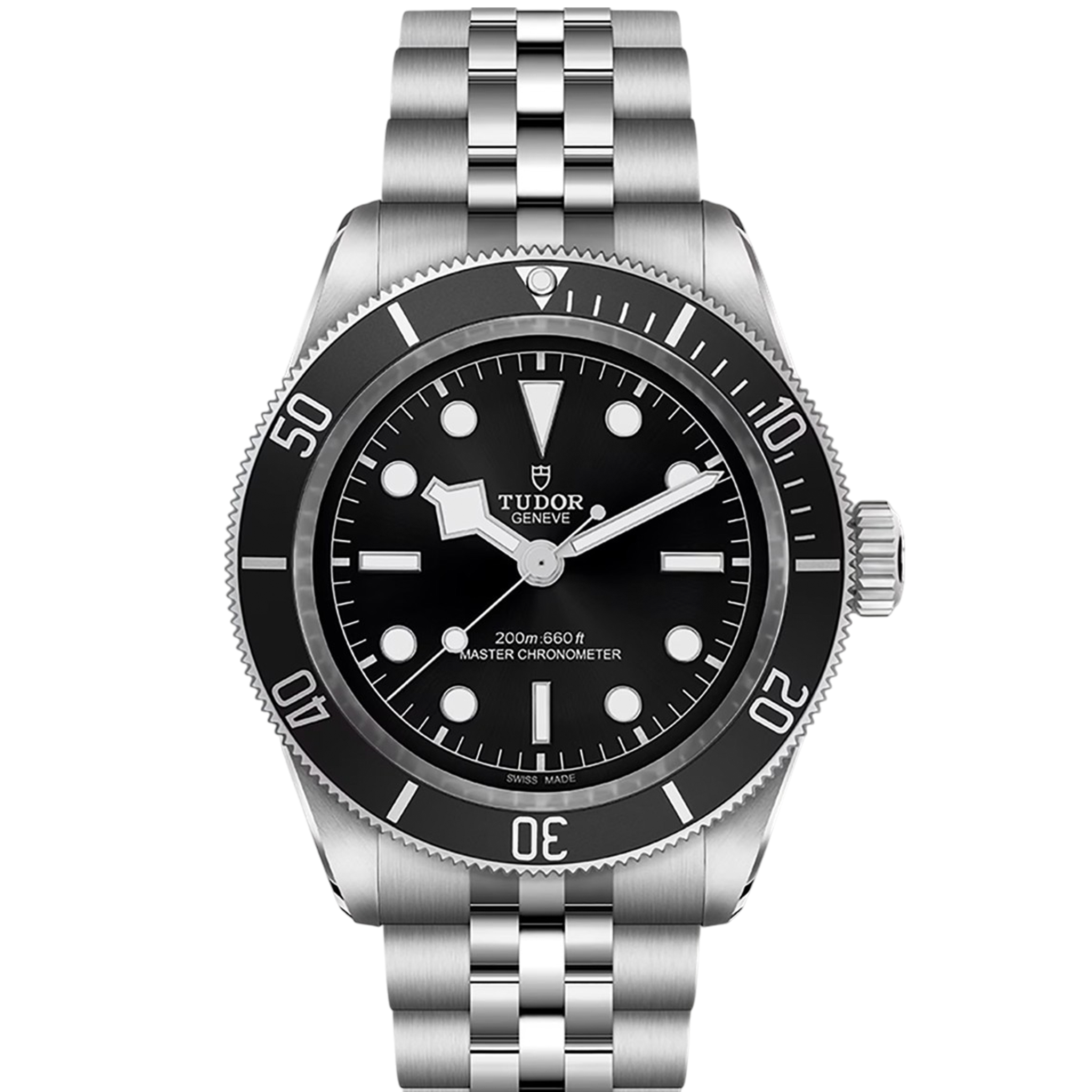 Tudor Black Bay 7941A1A0NU Men's Luxury Automatic Watch - Black Dial, Stainless Steel Bracelet - Perfect for Diving, Business & Formal Occasions