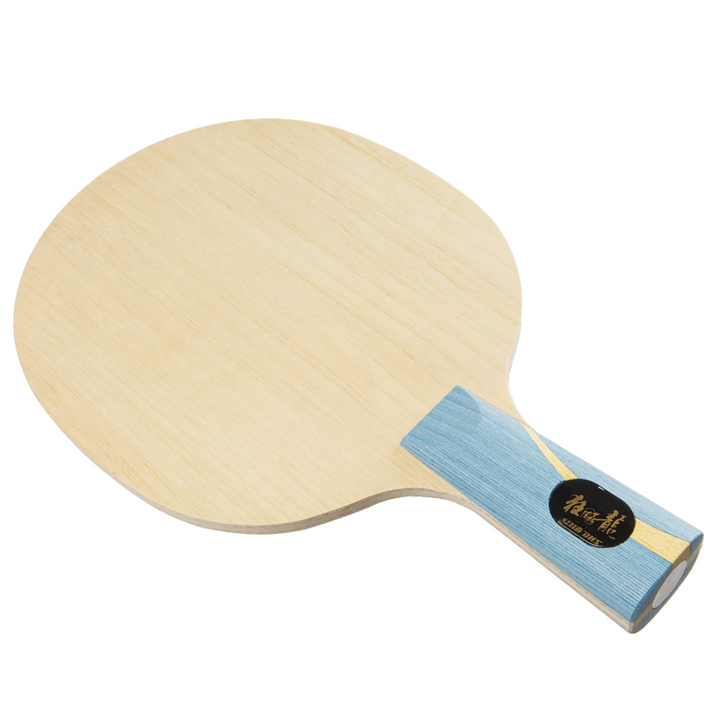 DHS Hurricane Long 5 Penhold Table Tennis Blade - Premium Carbon Fiber Ping Pong Racket for Offensive Players | Perfect for Tournament Play & Professional Training