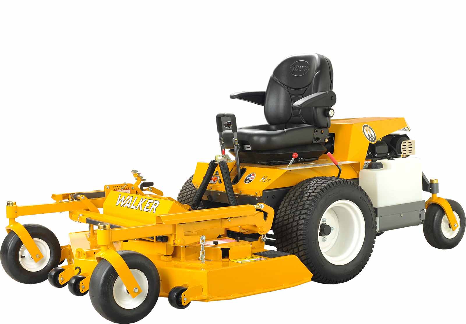 Walker Mowers MH27i 27HP EFI Gas Lawn Mower with Side Discharge (Non-Collection) - Ideal for Large Yards, Commercial Landscaping, and Professional Lawn Care Services