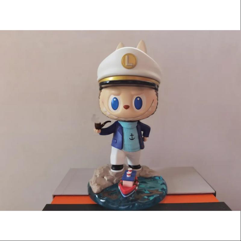 Labubu The Monsters Captain Figurine - Limited Edition Collectible Toy for Display & Gifts | Anime Decor, Pop Culture Collection, Kawaii Home Decor