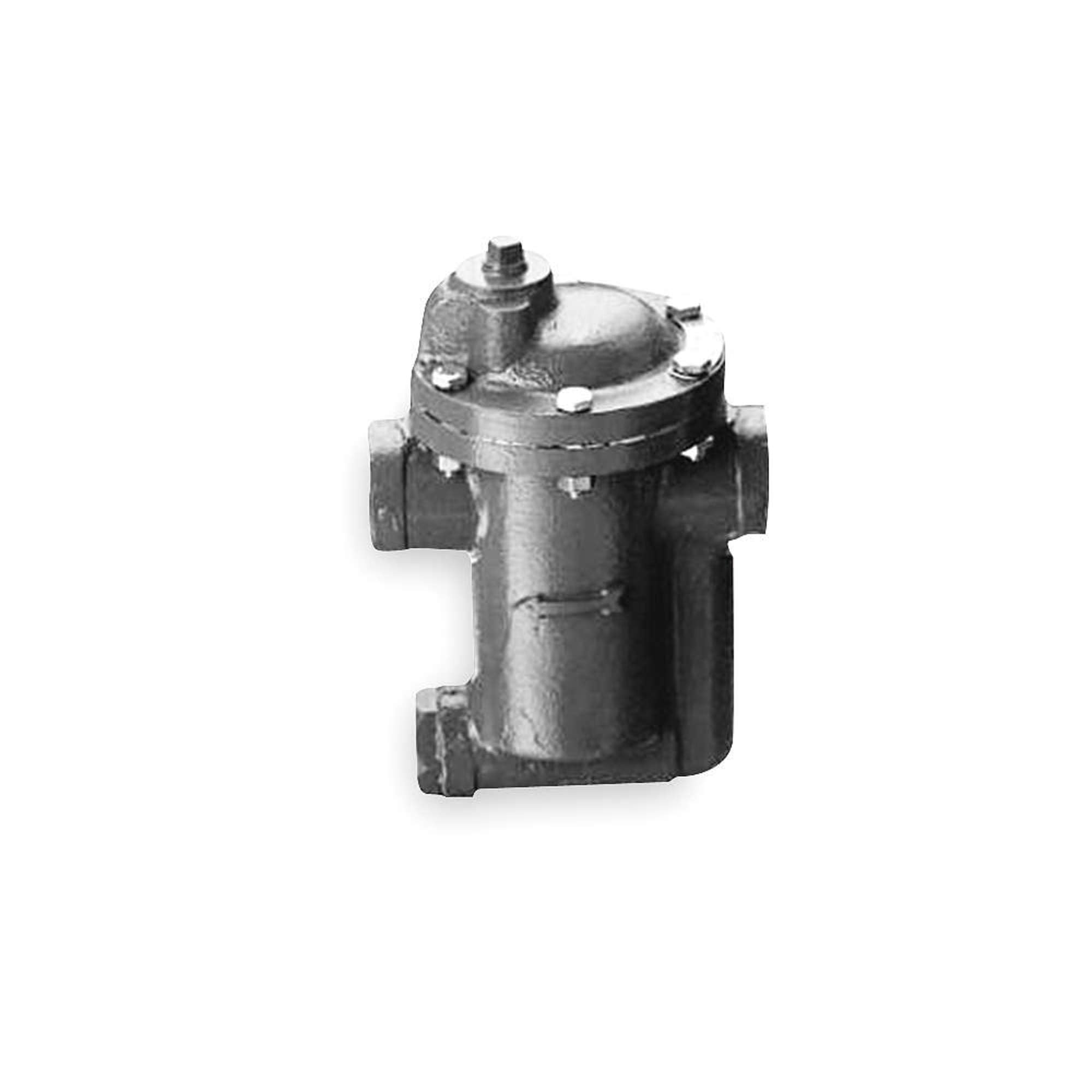 High Temperature Steam Trap - 450F Cast Iron with 0-80 psi Pressure Range for Industrial Boiler Systems & HVAC Applications