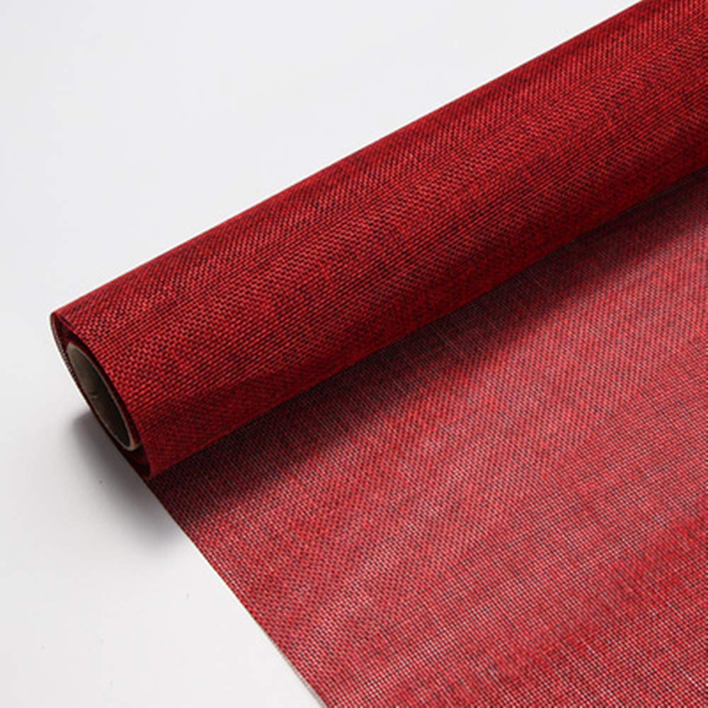 BBJ WRAPS Korean Linen Floral Wrapping Paper Roll - 19.7