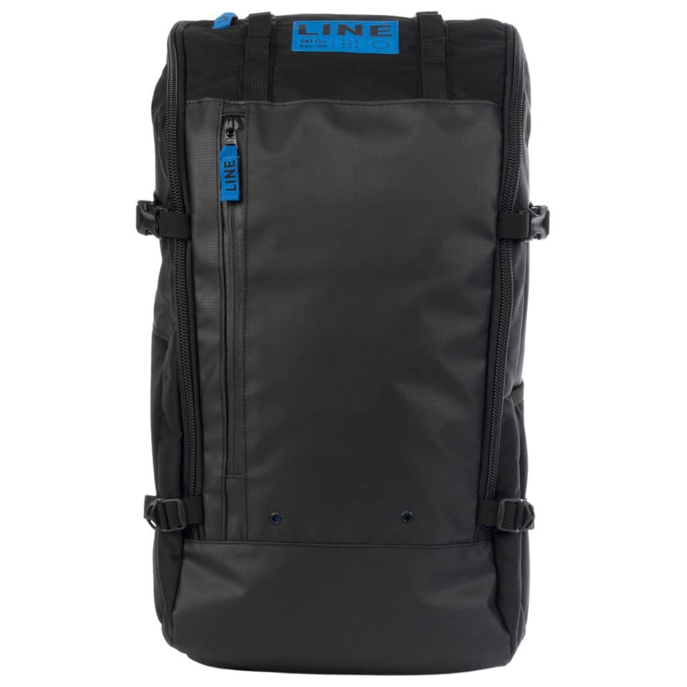 Men's Line Remote Pack Backpack - Durable Black Hiking & Travel Backpack for Outdoor Adventures & Daily Commute
