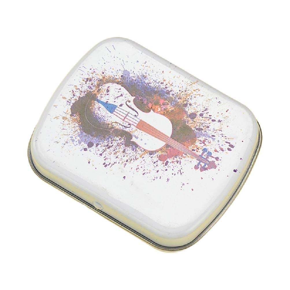 Exquisite Mini Portable Metal Storage Box with Lid - Small Rectangular Hinged Tin Containers for Home Organization, Craft Supplies, Jewelry & NIB Storage | Perfect for Women & Girls | Compact Travel & Office Organizer