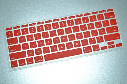 HQF® Premium Silicone Keyboard Cover - Soft Rubber Keyboard Protector for MacBook Air 13