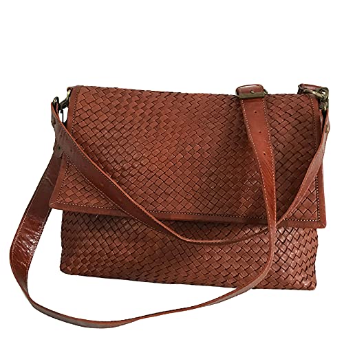 Stylish Woven Crossbody Bag for Women - Fashionable Shoulder Purse with Adjustable Strap - Perfect for Daily Use, Travel, Shopping & Casual Outings
