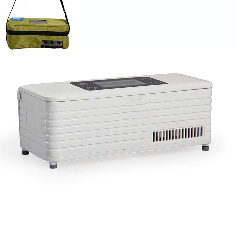 Portable Insulin Cooler for Travel & Car - HPDOH Mini Medical Refrigerator (2-20°C) | Compact Size 200x87x72mm | Perfect for Diabetics On-the-Go, Camping & Airplane Travel