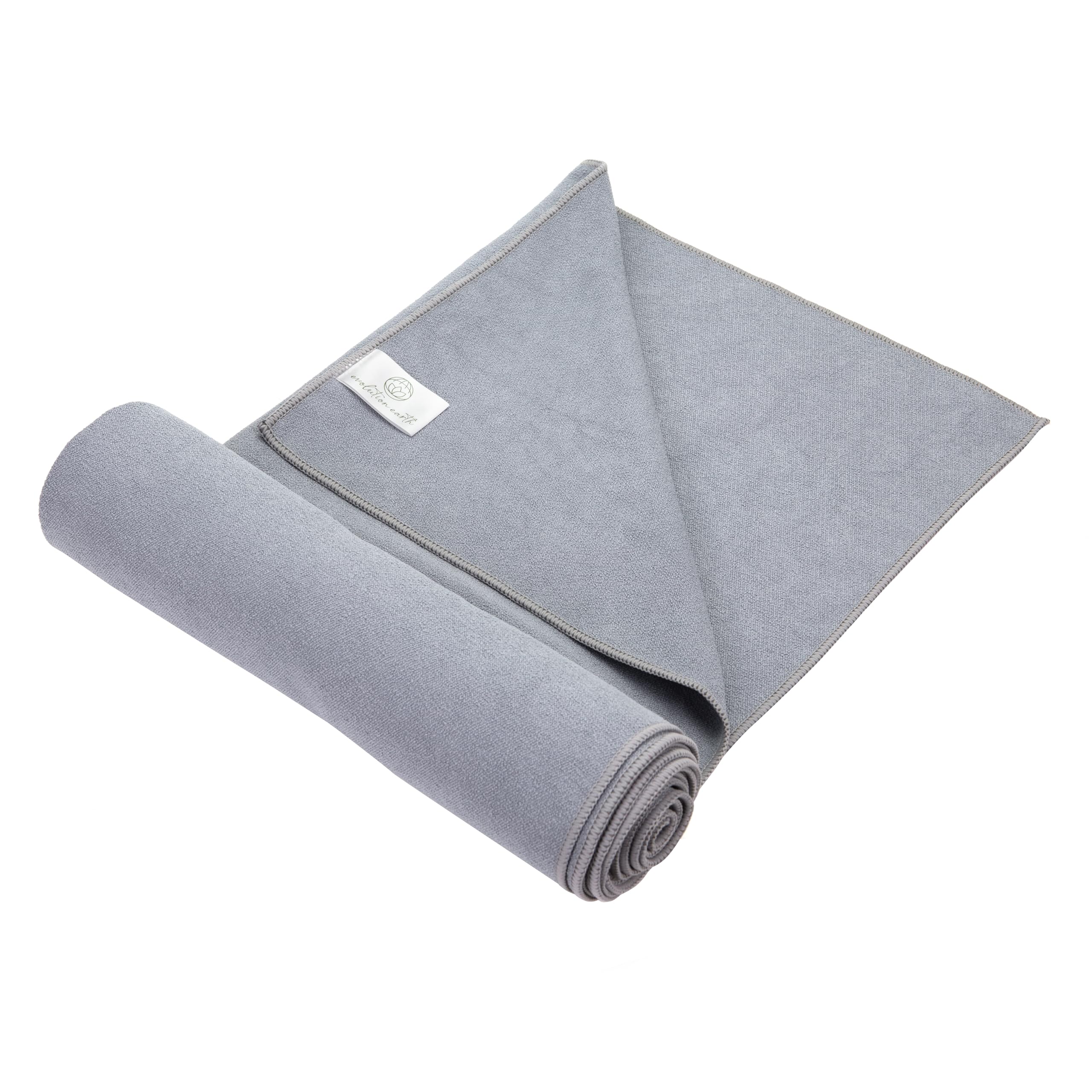 Premium Double-Sided Microfiber Yoga Towel - Non-Slip, Sweat Absorbent for Hot Yoga & Bikram - Lightweight & Quick-Drying Pilates Mat Cover - 73