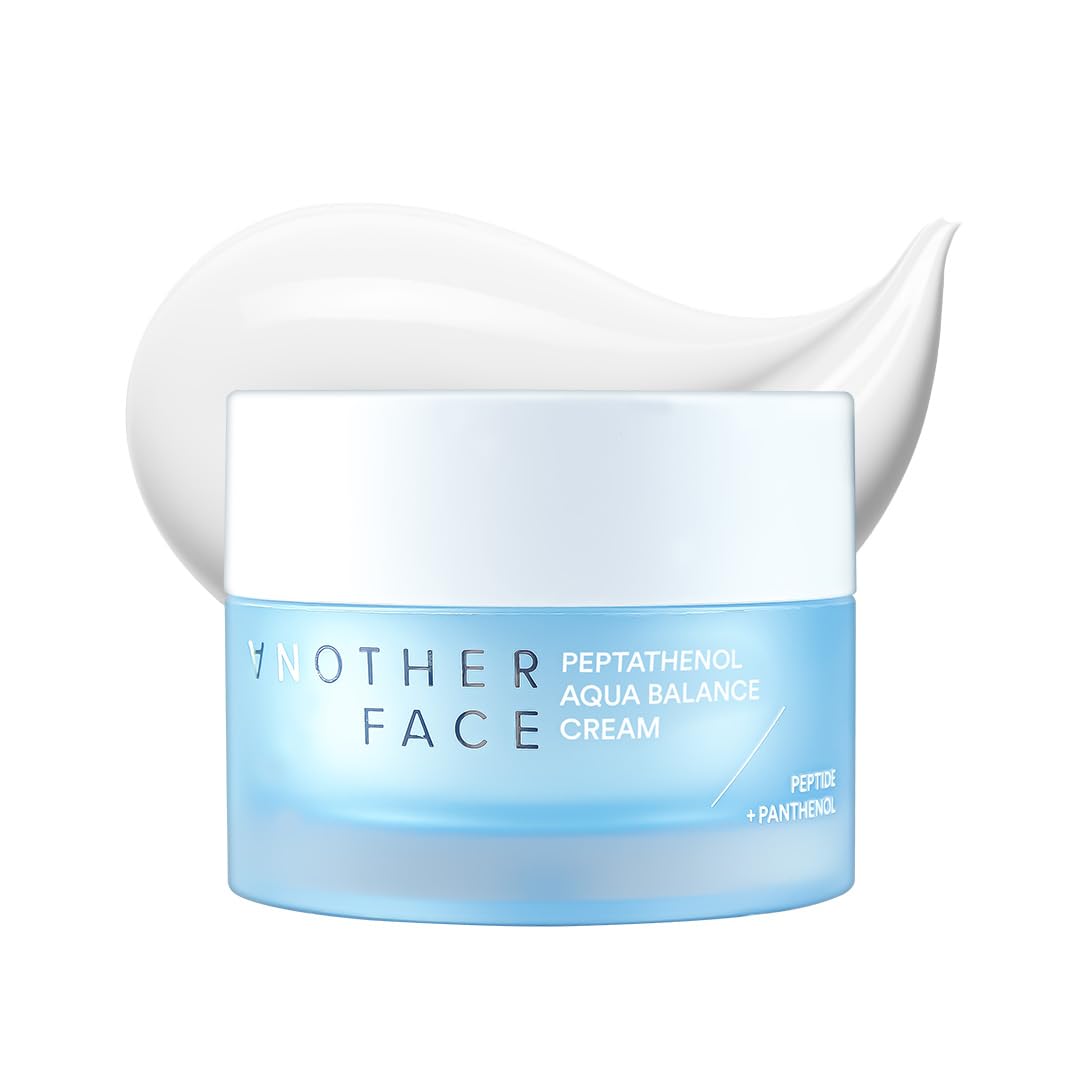 ANOTHER FACE Peptathenol Aqua Balance Cream 50ml - Hydrating Moisturizer for Dry & Sensitive Skin | Day & Night Face Cream for Women & Men | Perfect for Daily Skincare Routine