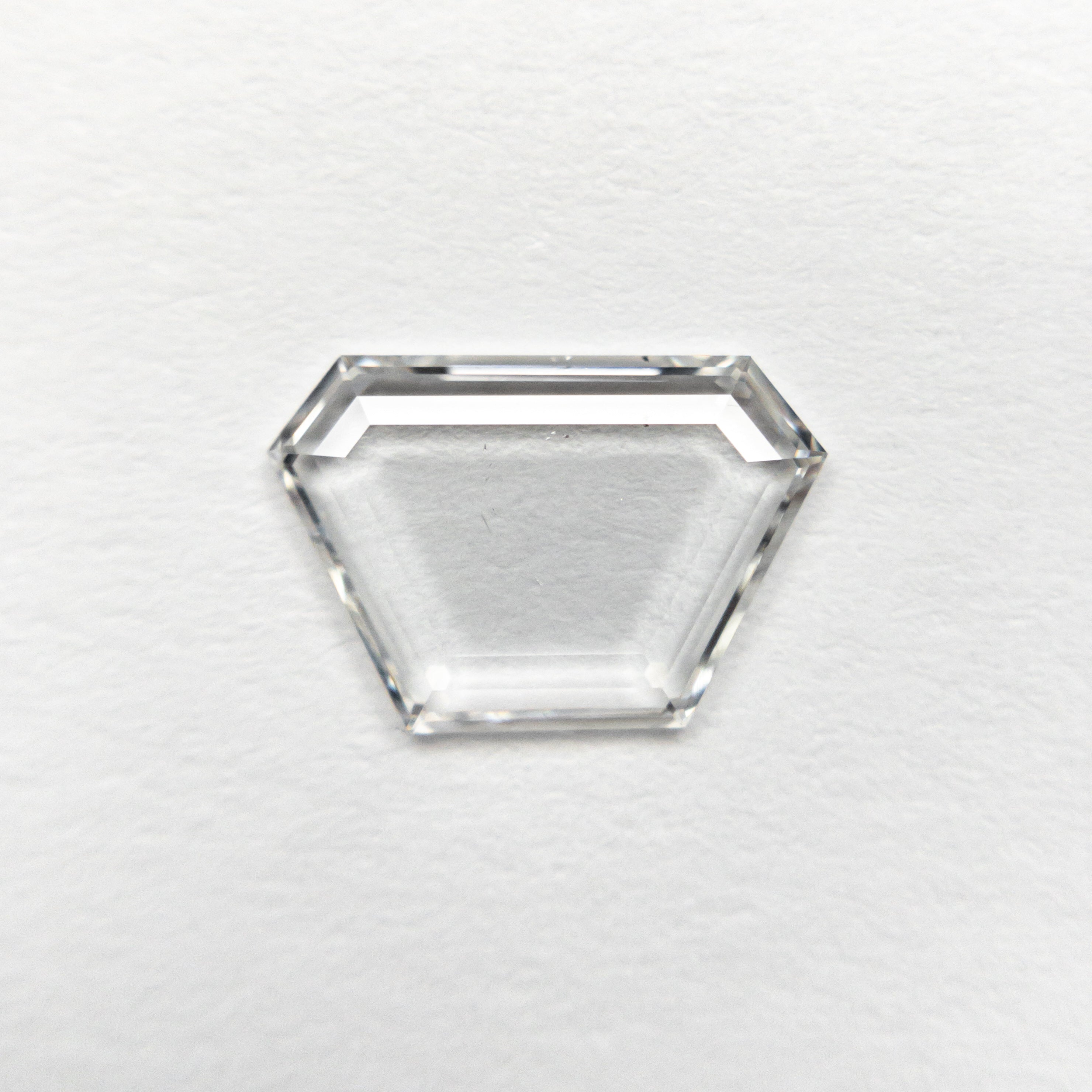 0.76ct F Color SI2 Clarity Trapezoid Portrait Cut Diamond - 9.33x6.27x1.16mm for Engagement Rings & Fine Jewelry