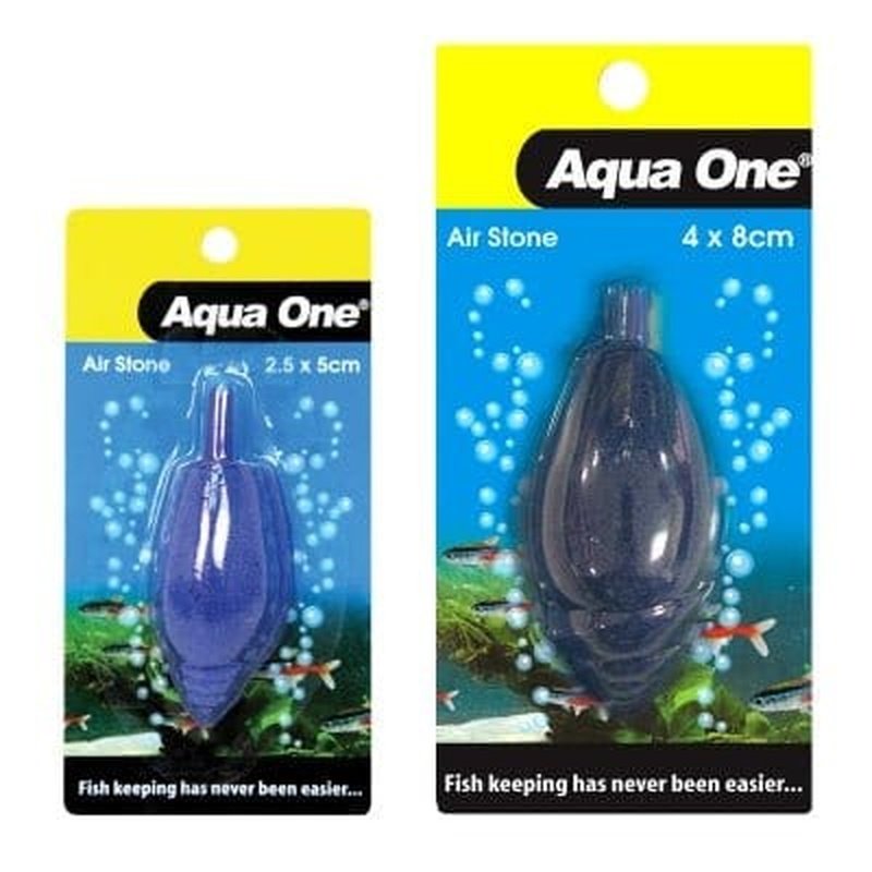 Aqua One Cone Shell Airstone for Aquarium - Premium Air Stone Diffuser for Fish Tank Bubbles, Oxygenation & Decoration - Perfect for Freshwater & Saltwater Tanks