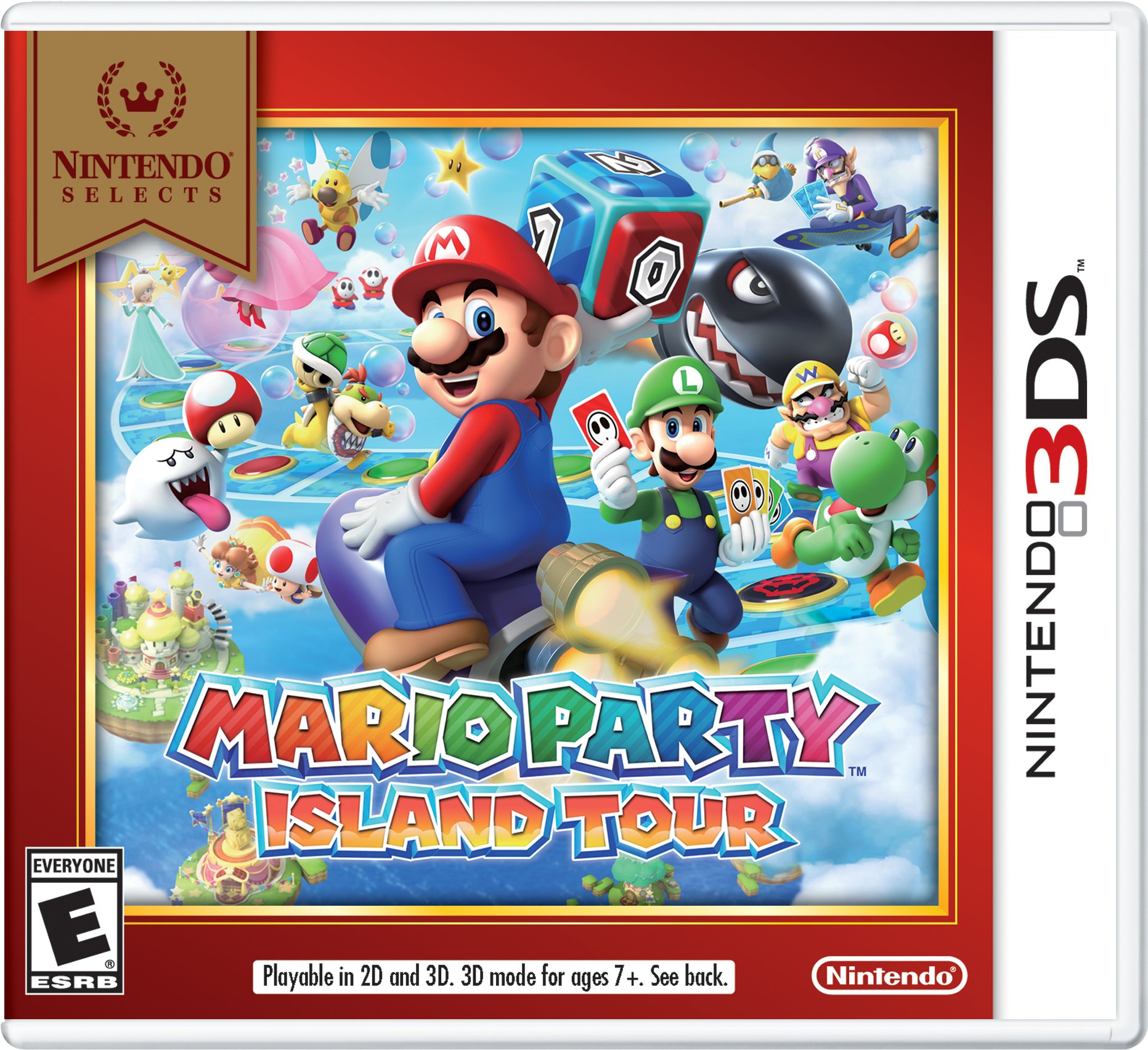 Nintendo Selects: Mario Party Island Tour - Renewed Nintendo 3DS Game - Fun Multiplayer Party Game for Kids & Adults - Perfect for Family Game Nights & Social Gatherings