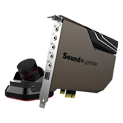 Creative Sound Blaster AE-7 Hi-Res Internal PCIe Gaming Sound Card with RGB Lighting - Perfect for PC Gaming, Streaming, and Music Production