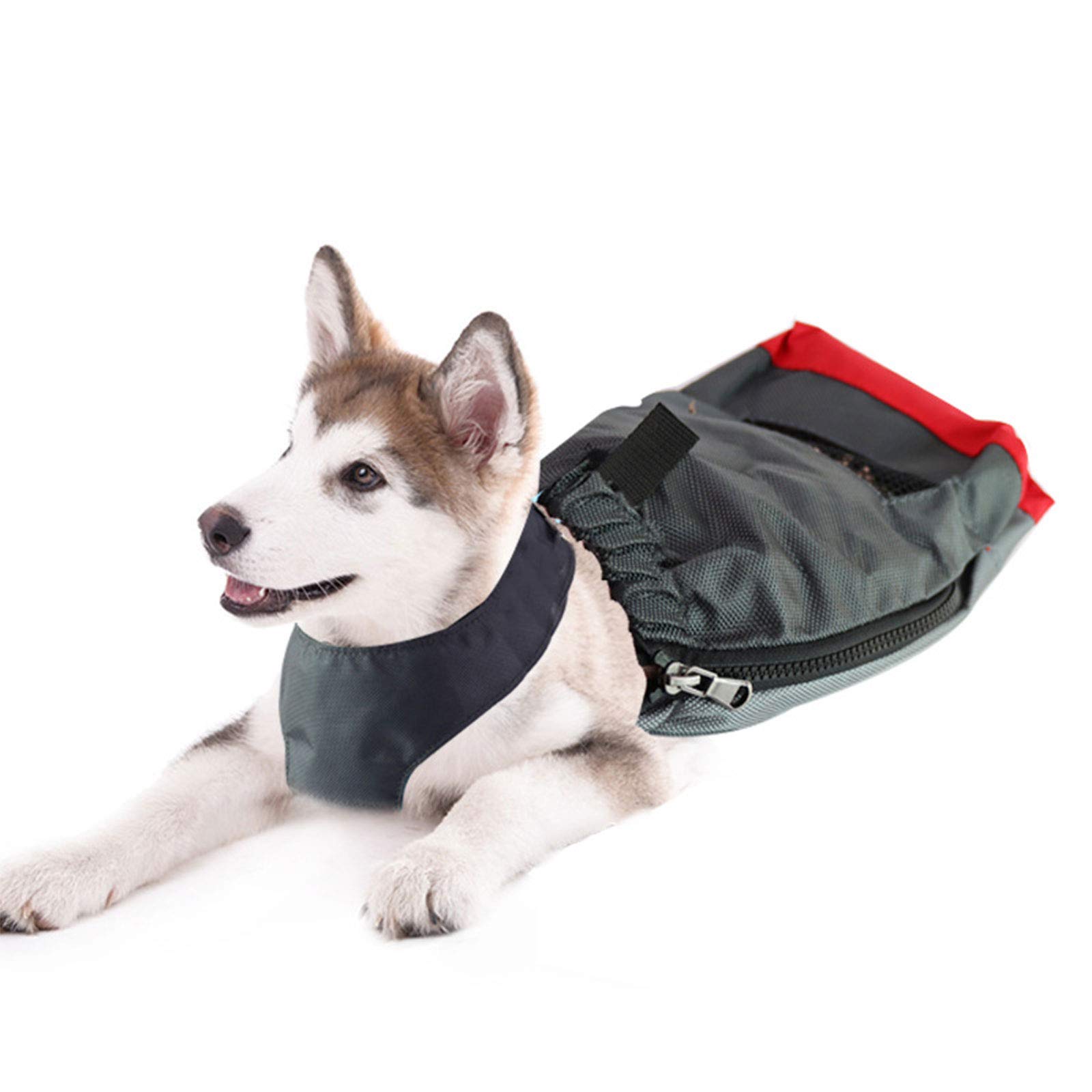 JFF Drag Bag for Paralyzed Pets - Durable Oxford Cloth Mobility Aid for Disabled Dogs & Cats - Recovery Carrier Protects Pet Chest & Limbs - Perfect for Post-Surgery Care & Daily Assistance