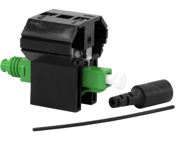 High-Speed Fiber Optic FAST Connector LC APC Singlemode 9/125μm - 6 Pack for Reliable Network & Telecom Installations