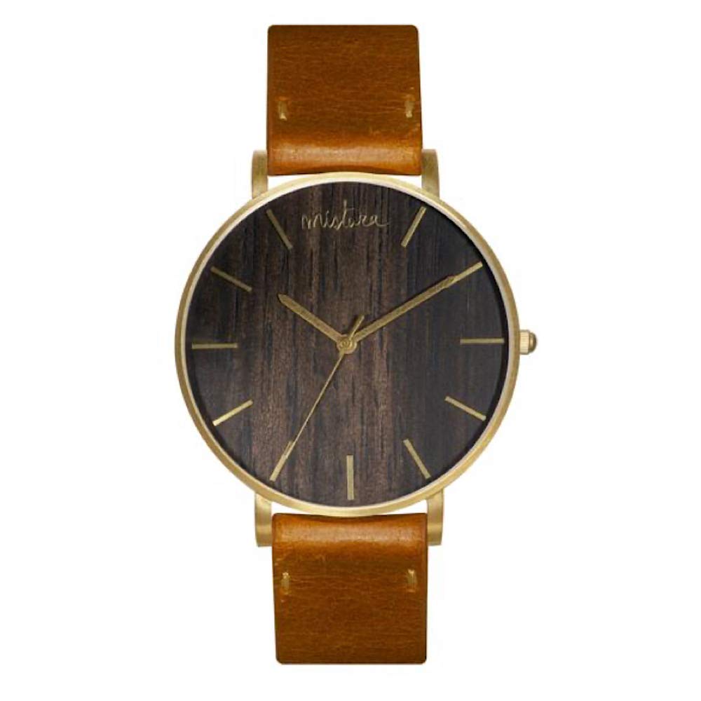Handmade Mistura Manta Wooden Watch for Men & Women - Eco-Friendly Bamboo Wood Watch with Adjustable Strap - Perfect for Outdoor, Casual, and Business Wear