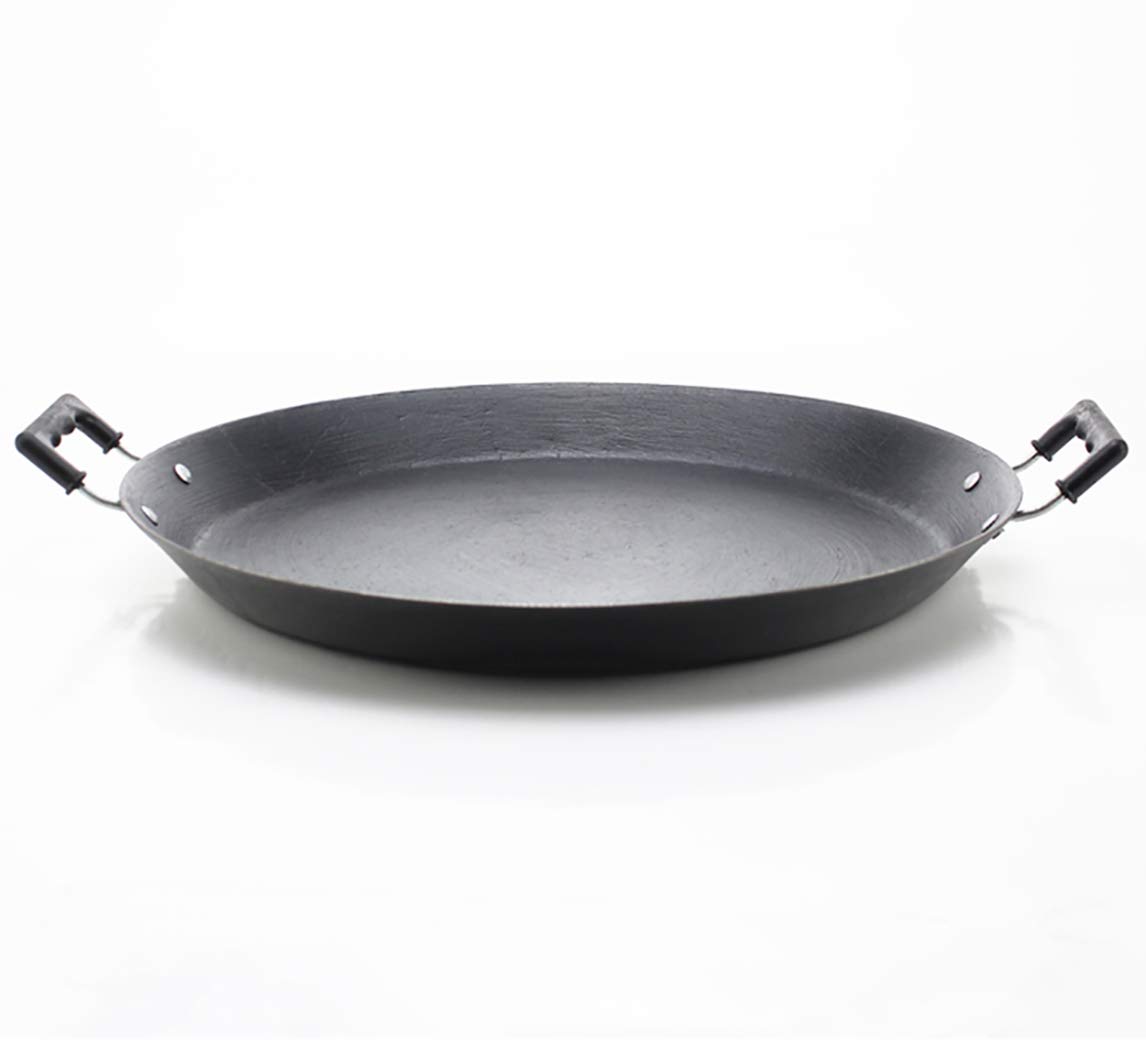 **17 Inch Oversized Cast Iron Skillet - Heavy Duty Commercial Pan for Grilling, Frying & Baking - Perfect for Restaurants, Outdoor Cooking & Home Kitchens**