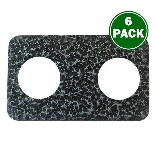 Borneo Cage Version I Connection Plates - 6 Pack Heavy Duty Steel Brackets for Secure Cage Assembly | Ideal for Reptile Enclosures, Small Animal Cages & DIY Pet Habitat Projects