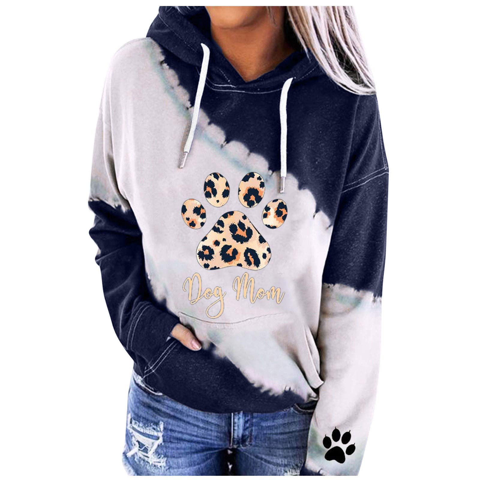 Women's Long Sleeve Button Down Shirts - Printed Casual Blouse with Hood for Work & Outdoor Activities | Comfortable Ladies Tops for Office, Travel & Leisure Wear