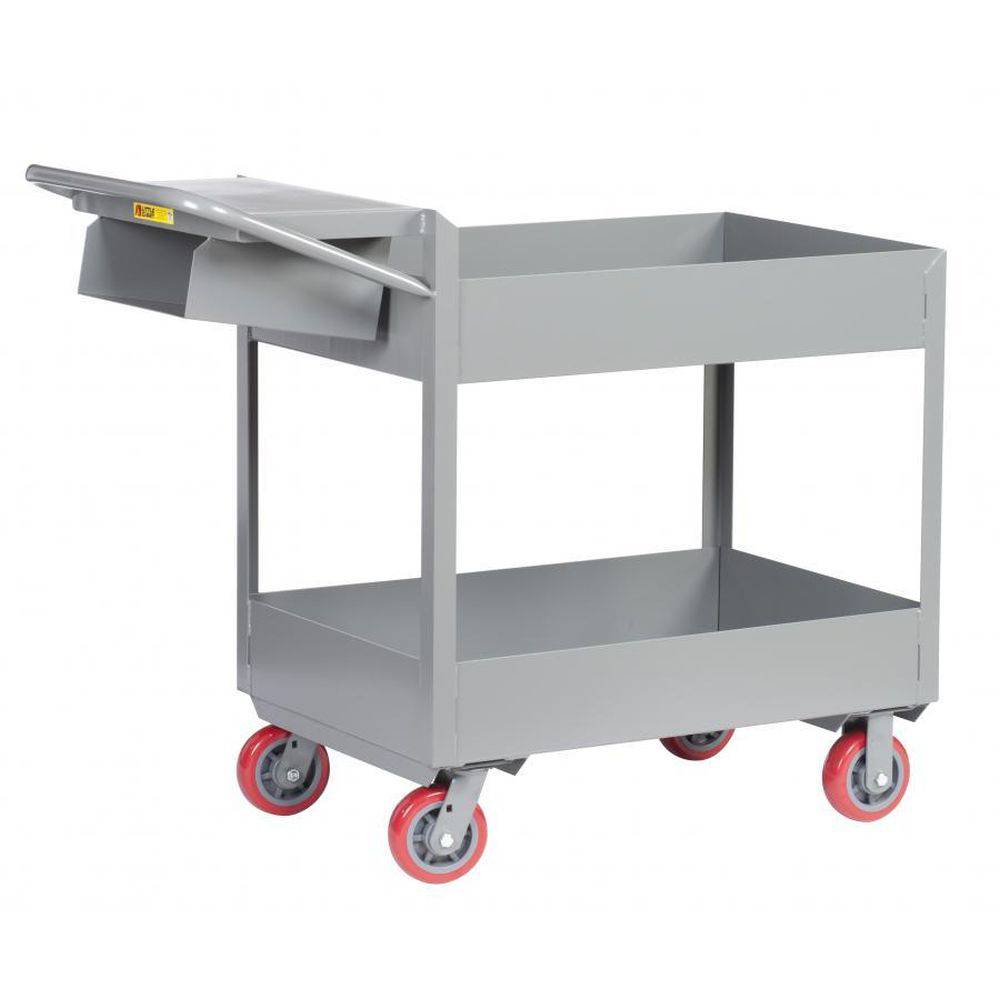 6 Deep Shelf Order Picking Truck - Heavy Duty Warehouse Cart for Efficient Inventory Management | Perfect for Warehouses, Distribution Centers & Retail Stockrooms