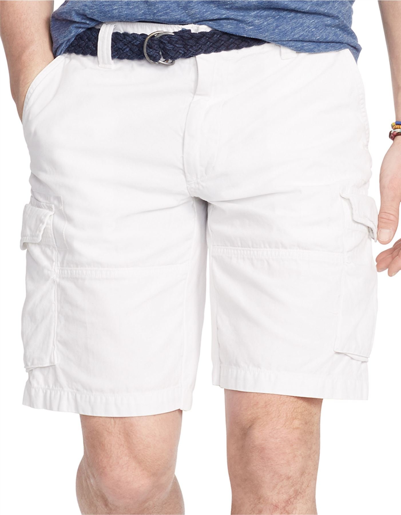 Ralph Lauren Men's Cargo Shorts - Classic Cotton Stretch Casual Shorts for Summer Outdoor Activities, Travel & Gym