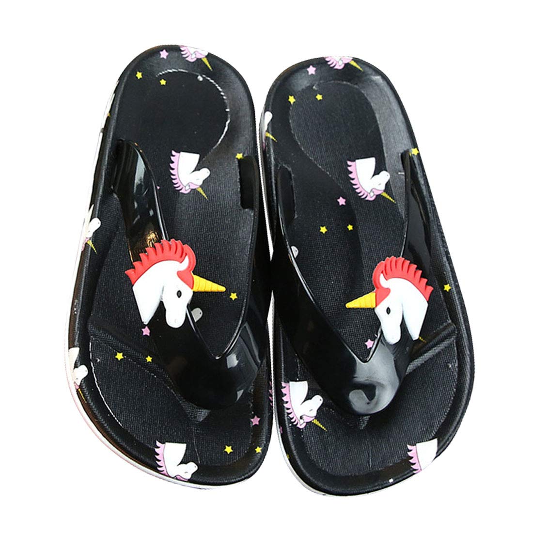 Unicorn Flip Flop Sandals for Kids - Boys & Girls Water Slides for Beach, Pool, Summer Outdoor Play