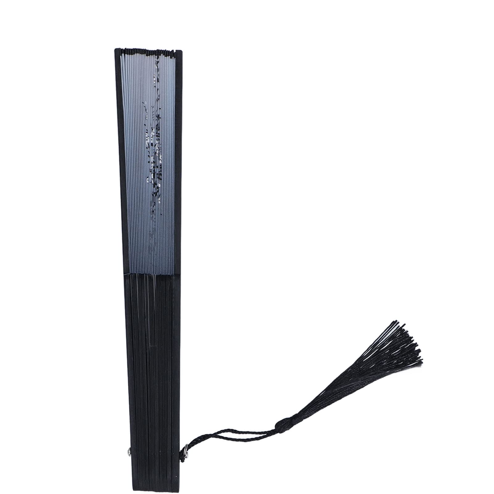 Elegant Handheld Folding Fan - Portable Bamboo Fan for Dance Performances, Ethnic Costume Accessories, Wedding Decor & Summer Cooling - Perfect Gift for Women & Cultural Events