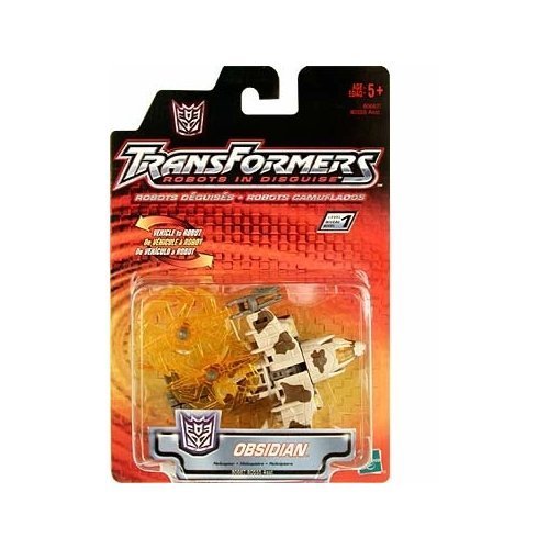 Transformers Robots in Disguise Obsidian Basic Action Figure - Collectible Toy for Kids & Fans, Perfect for Playtime, Display & Gifts