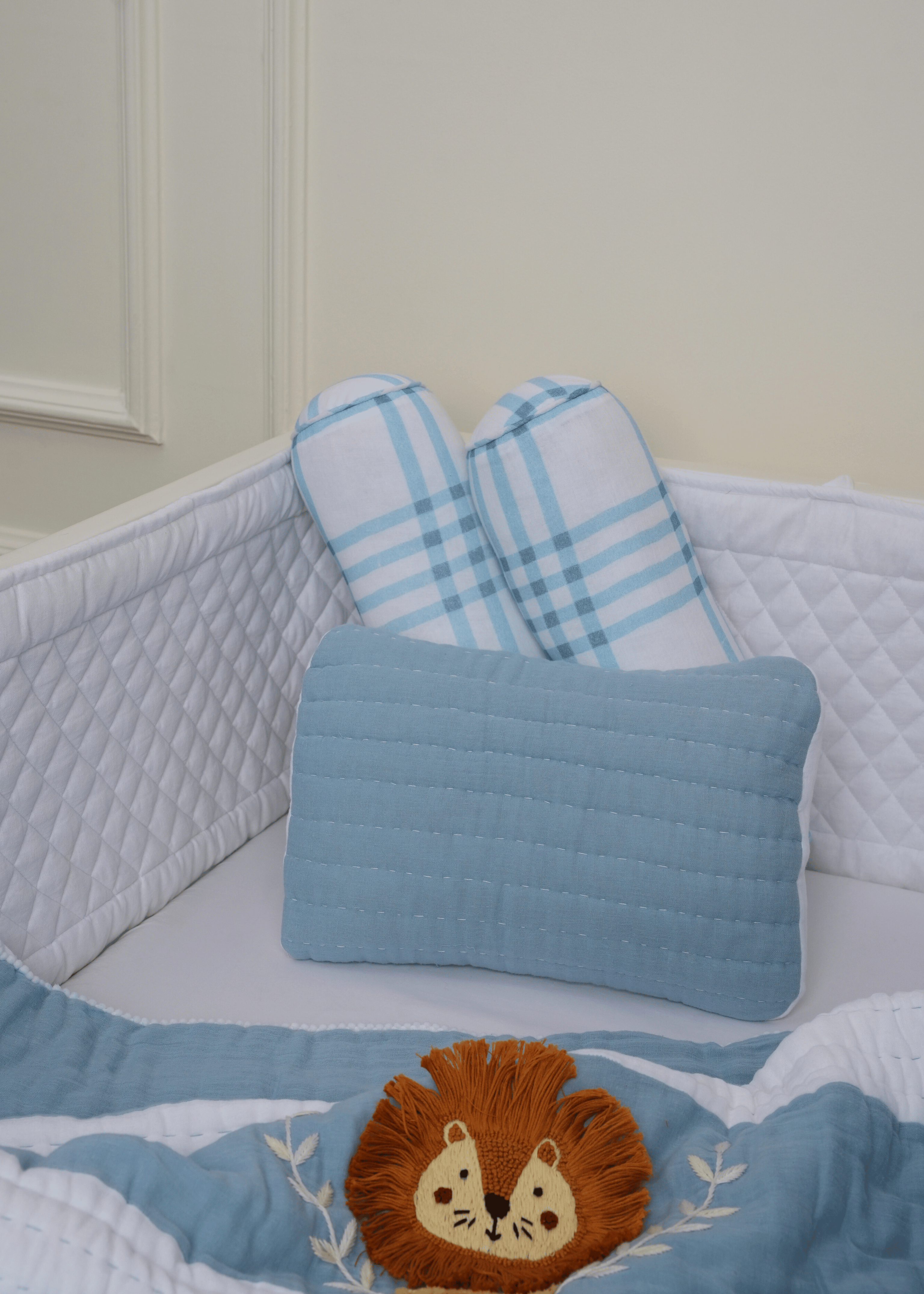 Disney The Lion King Baby Pillow - Soft & Safe Infant Head Support for Crib, Stroller, and Car Seat - Perfect for Newborns, Toddlers, and Nursery Decor