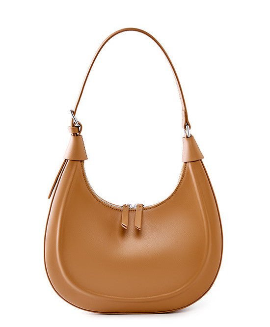 Stylish Single Strap Leather Crossbody Bag for Women - Fashionable & Durable Purse for Work, Travel & Everyday Use