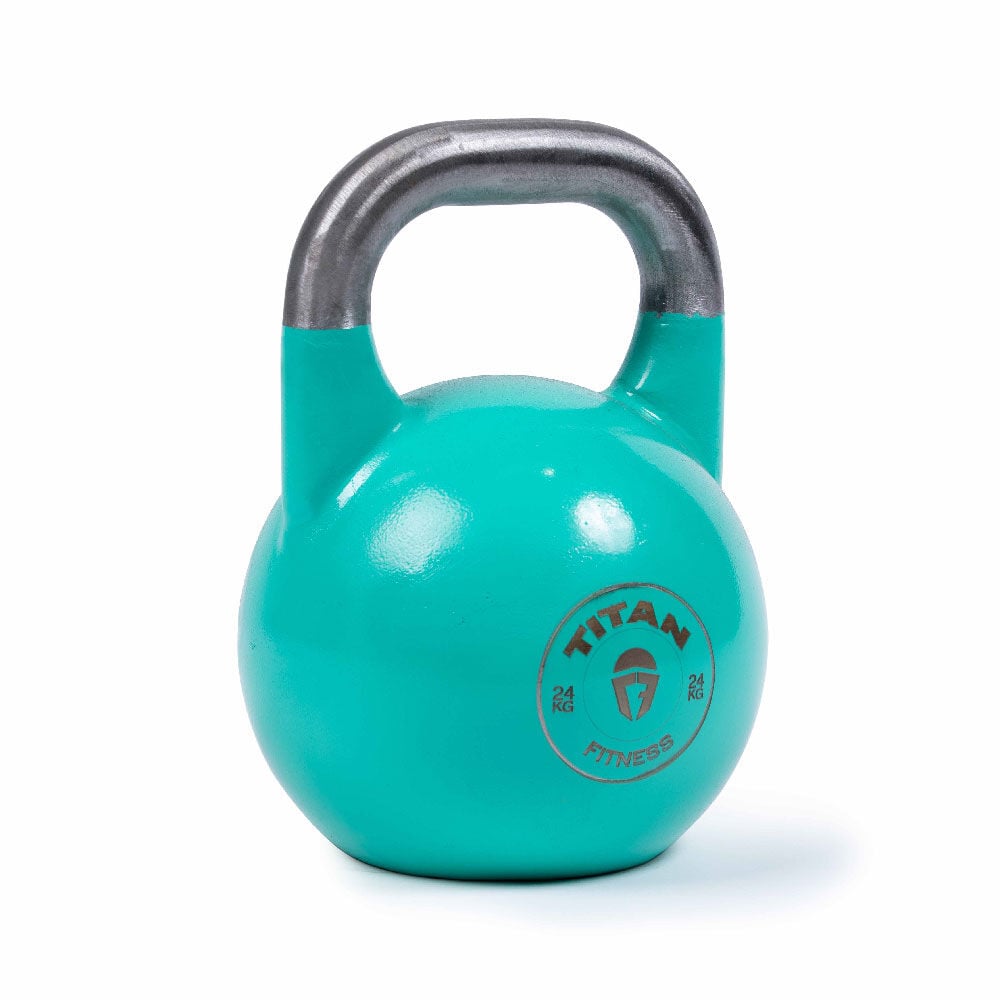 24KG Competition Kettlebell - Professional Grade Cast Iron Weight for CrossFit, Strength Training & Home Gym Workouts - Perfect for HIIT, Functional Fitness & Powerlifting Exercises