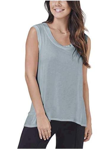 Fruit of the Loom Women's Scoop Neck Tank Top - Soft Breathable Shell Top for Layering or Casual Wear | Perfect for Summer Outfits, Yoga & Everyday Comfort
