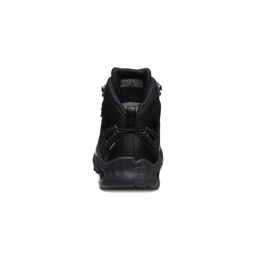 Men's NXIS EVO Waterproof Hiking Boots - Triple Black Color | Lightweight & Durable for Outdoor Adventures, Camping, and Winter Walking