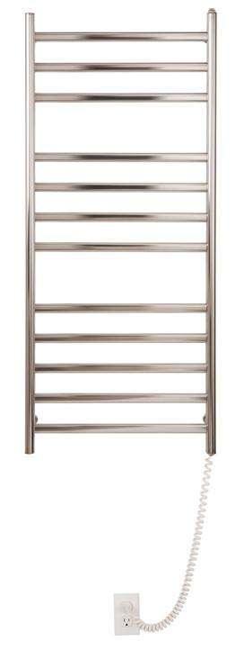 MYSON GEM DIAMOND WDIA12 Plug-in Electric Towel Warmer Heater - 20W x 46H - Perfect for Bathrooms, Spas & Luxury Home Use